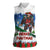 Christmas Bigfoot Ride Snowboard Women Sleeveless Polo Shirt Merry Footmas Xmas Style - Wonder Print Shop