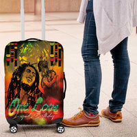 Jamaican Reggae Legend's Birthday Luggage Cover One Love Jamaica - Wonder Print Shop