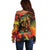 Jamaican Reggae Legend's Birthday Off Shoulder Sweater One Love Jamaica - Wonder Print Shop