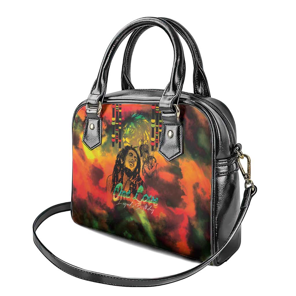 Jamaican Reggae Legend's Birthday Shoulder Handbag One Love Jamaica