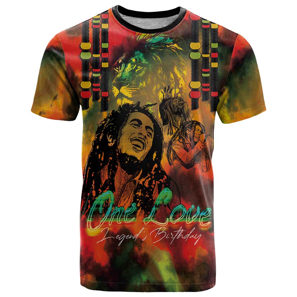 Jamaican Reggae Legend's Birthday T Shirt One Love Jamaica - Wonder Print Shop