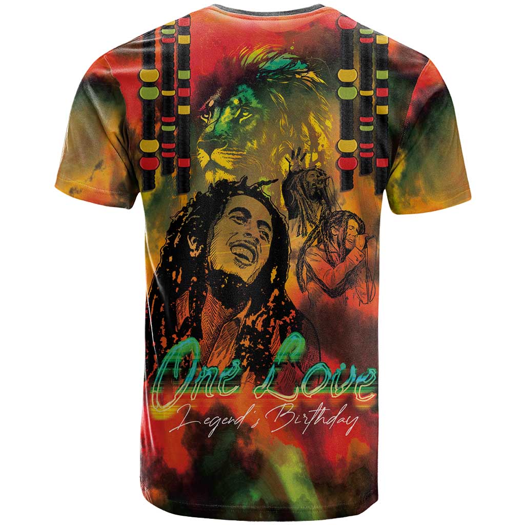 Jamaican Reggae Legend's Birthday T Shirt One Love Jamaica - Wonder Print Shop