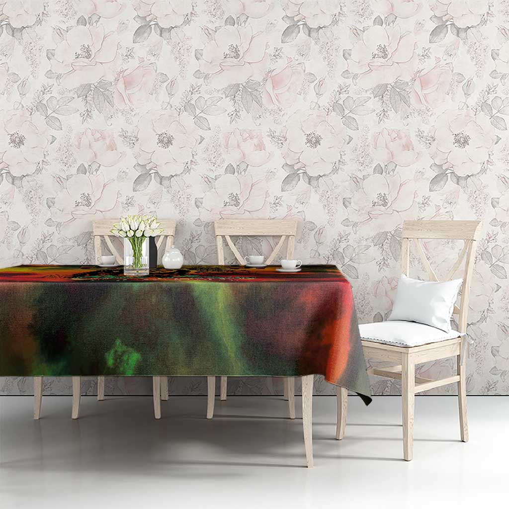 Jamaican Reggae Legend's Birthday Tablecloth One Love Jamaica - Wonder Print Shop