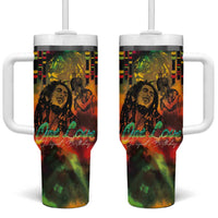 Jamaican Reggae Legend's Birthday Tumbler With Handle One Love Jamaica - Wonder Print Shop