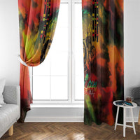 Jamaican Reggae Legend's Birthday Window Curtain One Love Jamaica - Wonder Print Shop