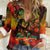 Jamaican Reggae Legend's Birthday Women Casual Shirt One Love Jamaica - Wonder Print Shop