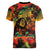 Jamaican Reggae Legend's Birthday Women V-Neck T-Shirt One Love Jamaica - Wonder Print Shop