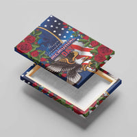 United States Memorial Day-Honor and Remember Canvas Wall Art