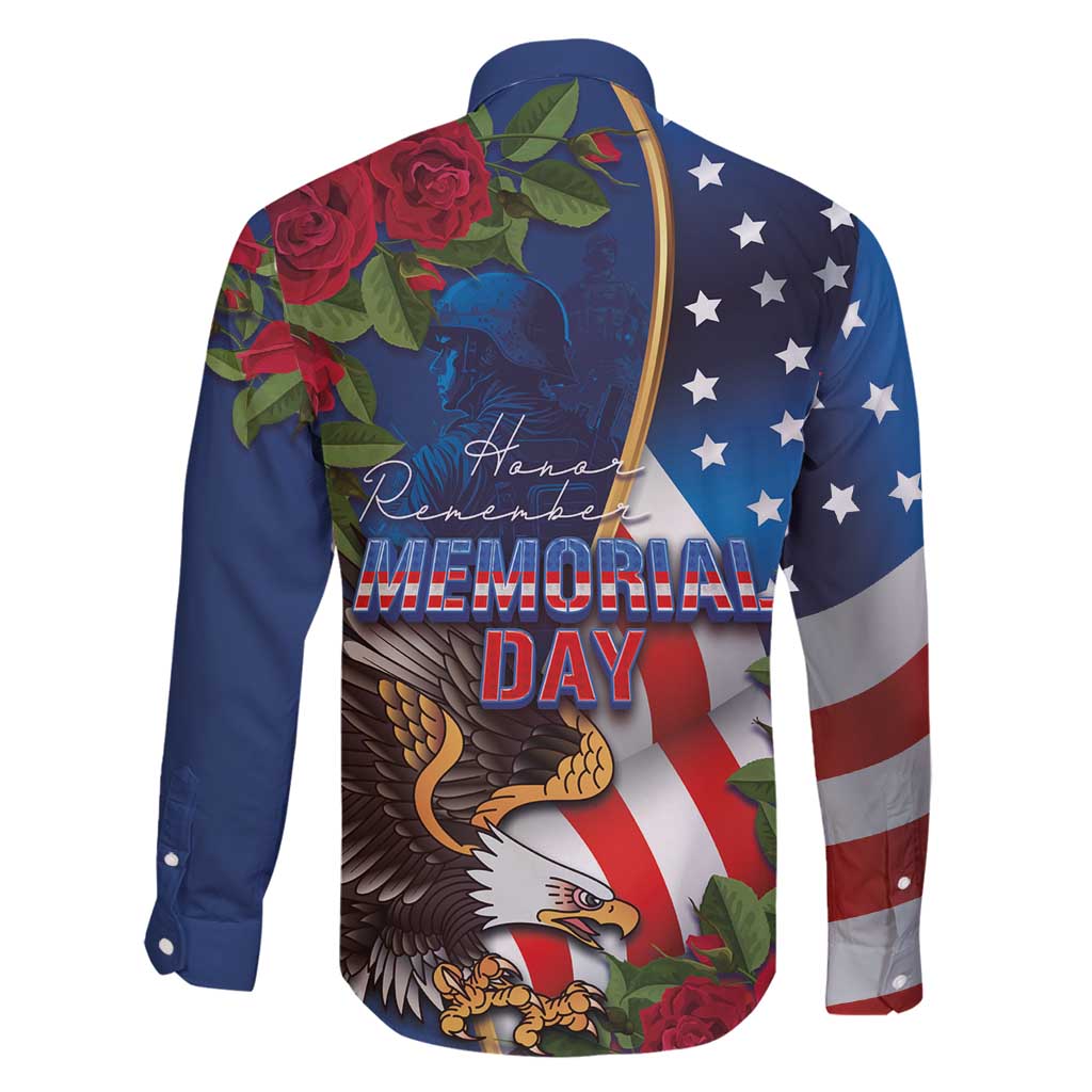 United States Memorial Day-Honor and Remember Family Matching Puletasi and Hawaiian Shirt
