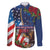 United States Memorial Day-Honor and Remember Family Matching Summer Maxi Dress and Hawaiian Shirt