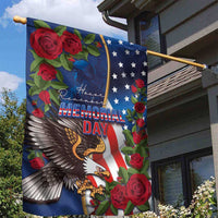 United States Memorial Day-Honor and Remember Garden Flag