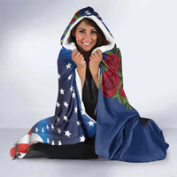United States Memorial Day-Honor and Remember Hooded Blanket