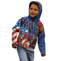 United States Memorial Day-Honor and Remember Kid Hoodie