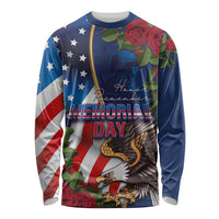 United States Memorial Day-Honor and Remember Long Sleeve Shirt