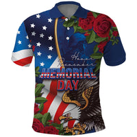 United States Memorial Day-Honor and Remember Polo Shirt