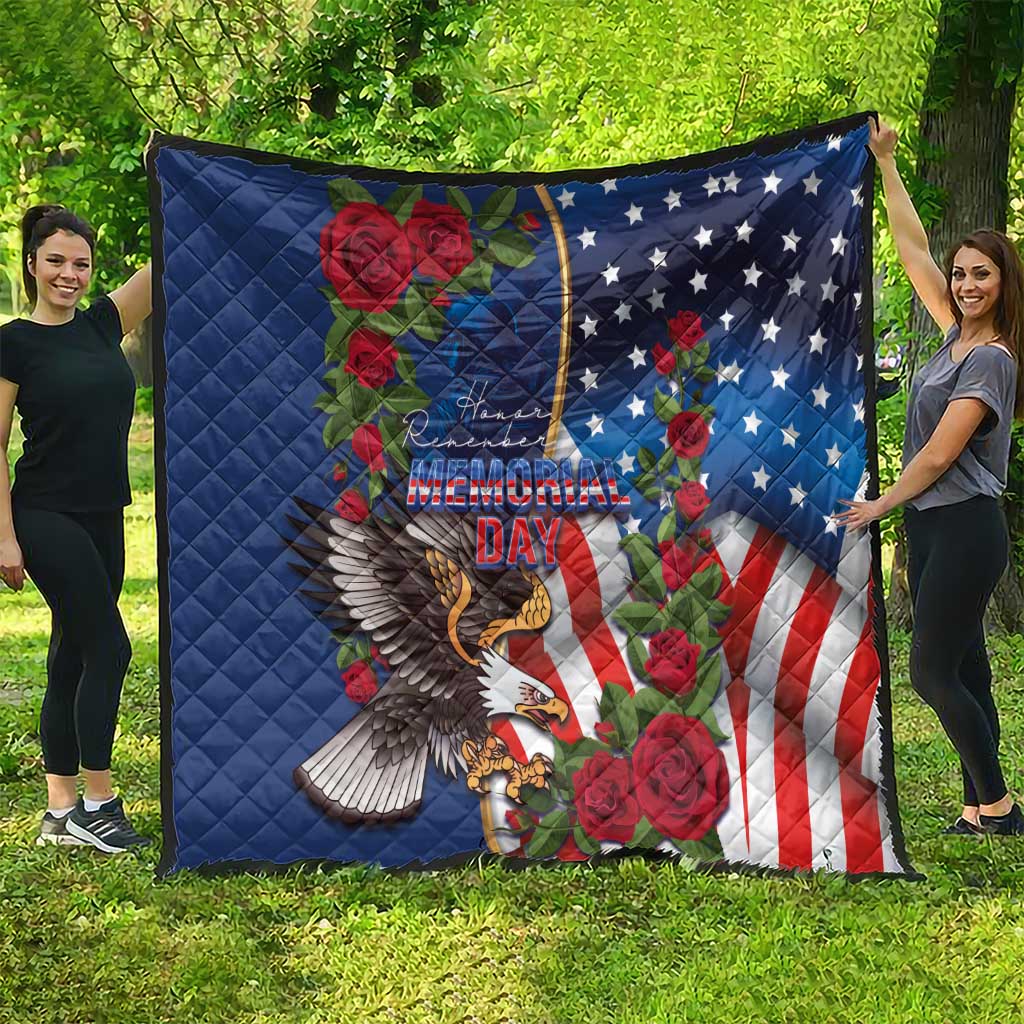 United States Memorial Day-Honor and Remember Quilt