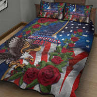 United States Memorial Day-Honor and Remember Quilt Bed Set