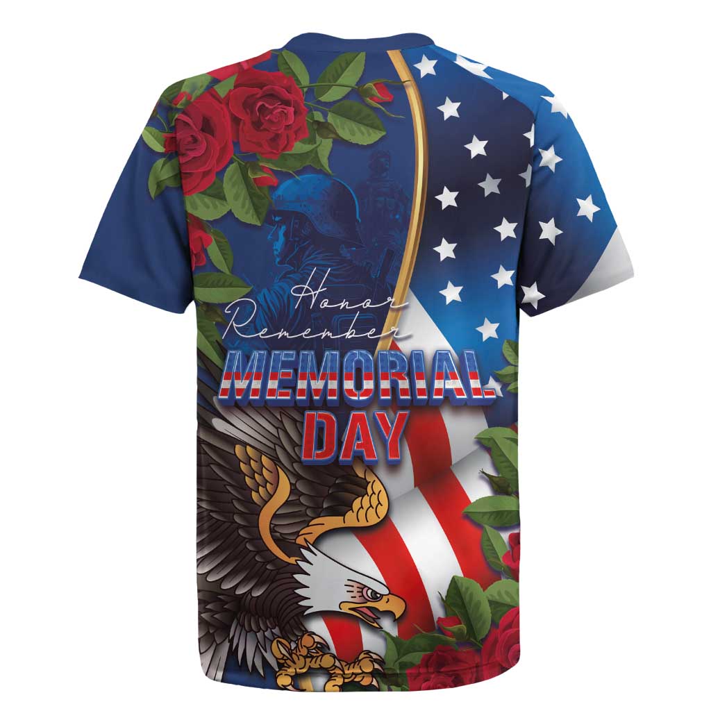 United States Memorial Day-Honor and Remember Rugby Jersey