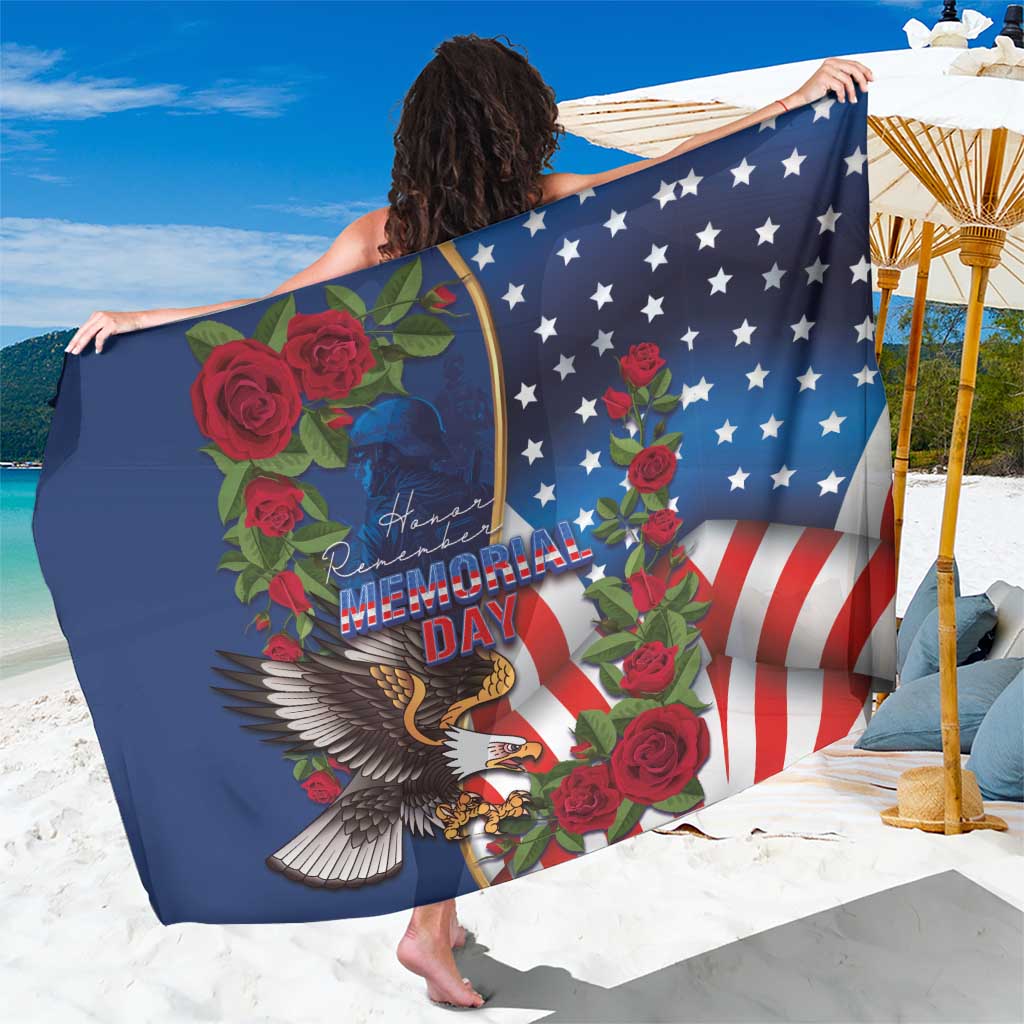 United States Memorial Day-Honor and Remember Sarong