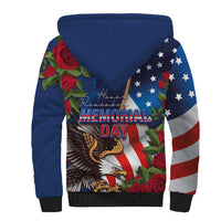 United States Memorial Day-Honor and Remember Sherpa Hoodie