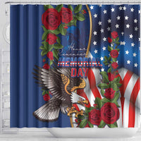 United States Memorial Day-Honor and Remember Shower Curtain