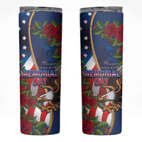 United States Memorial Day-Honor and Remember Skinny Tumbler