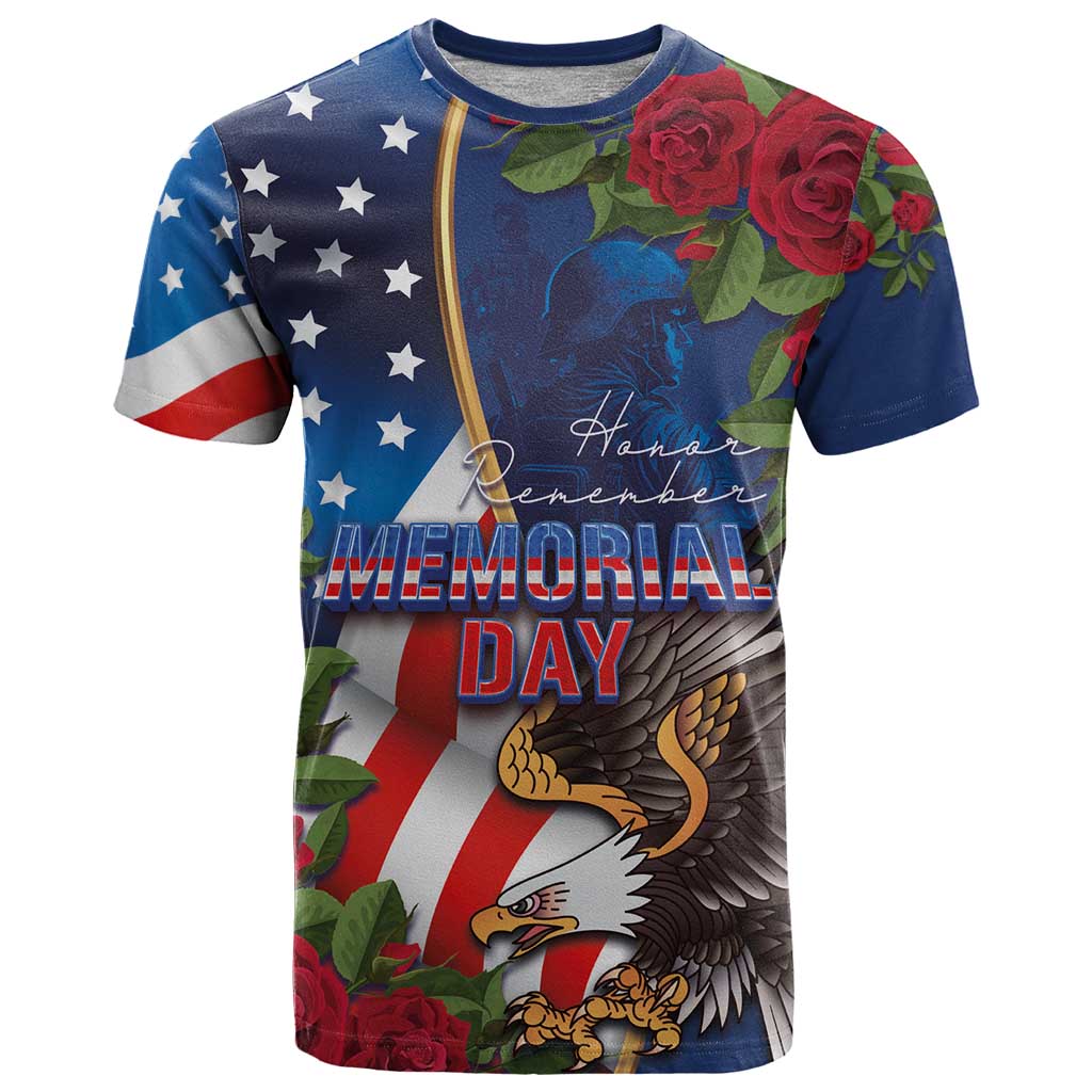 United States Memorial Day-Honor and Remember T Shirt