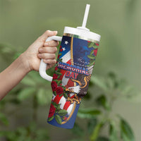 United States Memorial Day-Honor and Remember Tumbler With Handle