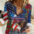 United States Memorial Day-Honor and Remember Women Casual Shirt