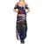United States Memorial Day Family Matching Summer Maxi Dress and Hawaiian Shirt Bald Eagle US Soldier-Honor and Remember The Fallen