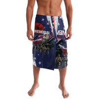 United States Memorial Day Lavalava Bald Eagle US Soldier-Honor and Remember The Fallen