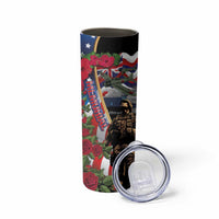 Hawaii and United States Memorial Day Skinny Tumbler -Honor and Remember The Fallen