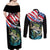 Personalized Bass Fishing Couples Matching Off Shoulder Maxi Dress and Long Sleeve Button Shirt With American Flag - Wonder Print Shop