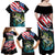 Personalized Bass Fishing Family Matching Off Shoulder Maxi Dress and Hawaiian Shirt With American Flag - Wonder Print Shop