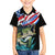 Personalized Bass Fishing Family Matching Summer Maxi Dress and Hawaiian Shirt With American Flag - Wonder Print Shop