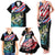 Personalized Bass Fishing Family Matching Tank Maxi Dress and Hawaiian Shirt With American Flag - Wonder Print Shop