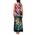 Personalized Bass Fishing Family Matching Tank Maxi Dress and Hawaiian Shirt With American Flag - Wonder Print Shop