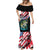 Personalized Bass Fishing Mermaid Dress With American Flag - Wonder Print Shop