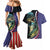 Bass Fishing Couples Matching Mermaid Dress and Hawaiian Shirt Double Largemouth Bass Old Style - Wonder Print Shop