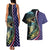 Bass Fishing Couples Matching Tank Maxi Dress and Hawaiian Shirt Double Largemouth Bass Old Style - Wonder Print Shop
