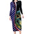 Bass Fishing Family Matching Long Sleeve Bodycon Dress and Hawaiian Shirt Double Largemouth Bass Old Style - Wonder Print Shop
