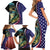 Bass Fishing Family Matching Short Sleeve Bodycon Dress and Hawaiian Shirt Double Largemouth Bass Old Style - Wonder Print Shop