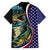 Bass Fishing Family Matching Short Sleeve Bodycon Dress and Hawaiian Shirt Double Largemouth Bass Old Style - Wonder Print Shop