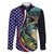 Bass Fishing Family Matching Summer Maxi Dress and Hawaiian Shirt Double Largemouth Bass Old Style - Wonder Print Shop