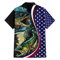 Bass Fishing Hawaiian Shirt Double Largemouth Bass Old Style - Wonder Print Shop
