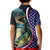 Bass Fishing Kid Polo Shirt Double Largemouth Bass Old Style - Wonder Print Shop