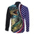 Bass Fishing Long Sleeve Button Shirt Double Largemouth Bass Old Style - Wonder Print Shop