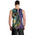 Bass Fishing Men Tank Top Double Largemouth Bass Old Style - Wonder Print Shop
