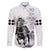 Kentucky Horses Racing Family Matching Long Sleeve Bodycon Dress and Hawaiian Shirt Jockey Drawing Style - Wonder Print Shop