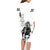 Kentucky Horses Racing Family Matching Long Sleeve Bodycon Dress and Hawaiian Shirt Jockey Drawing Style - Wonder Print Shop